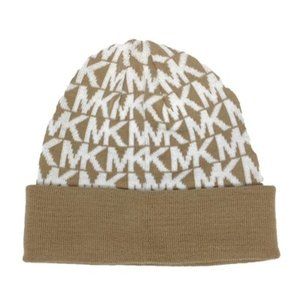 NWT Michael Kors Logo Knitted Beanie